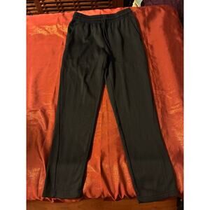 Head Track Pants Mens M Black Polyester Athletic Jogger Sweatpants Elastic Waist